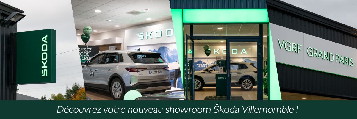 Nouveau showroom Škoda Villemomble